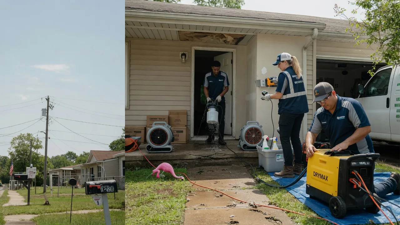 Storm Damage Water Removal in Arp, TX near me